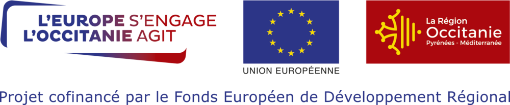 Bannière logo "Projet cofinancé par le Fonds Européen de Développement Régional"