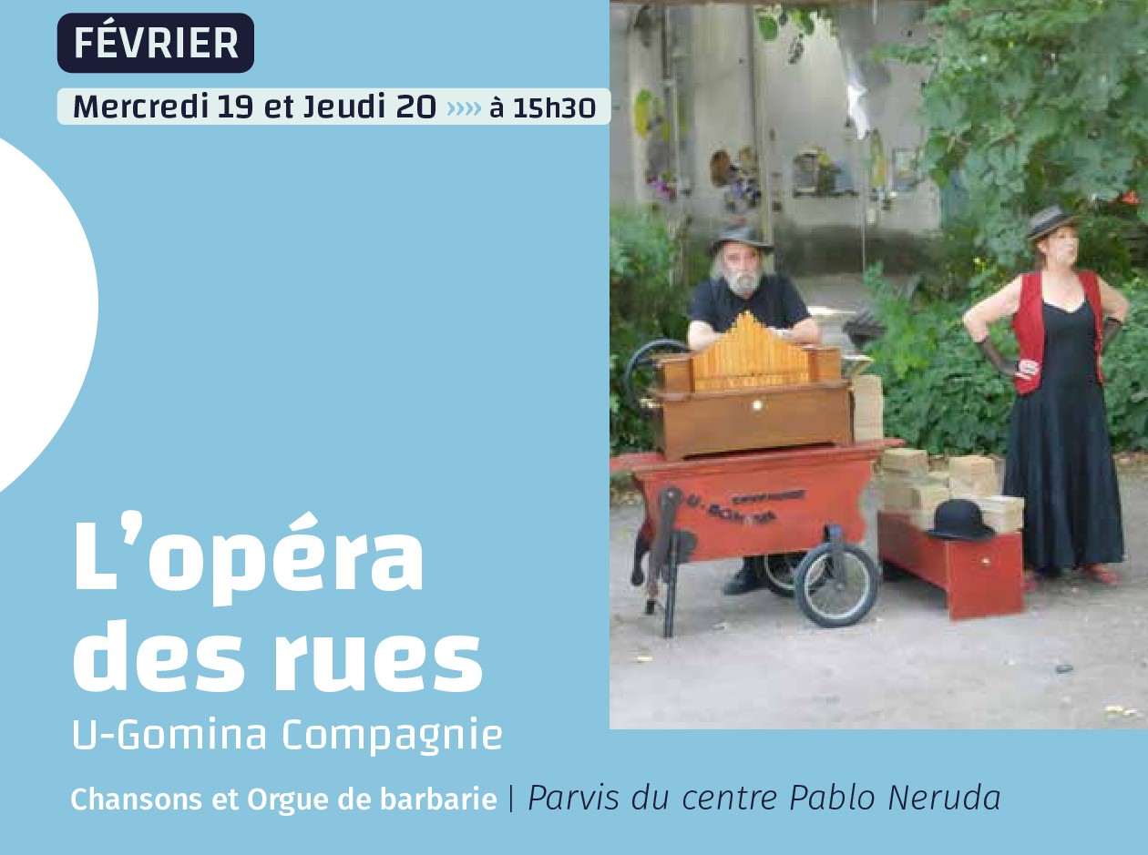 Affiche de la programmation du Théâtre Christian Liger - Festival Ramène tes Mômes #2 - L'opéra des rues